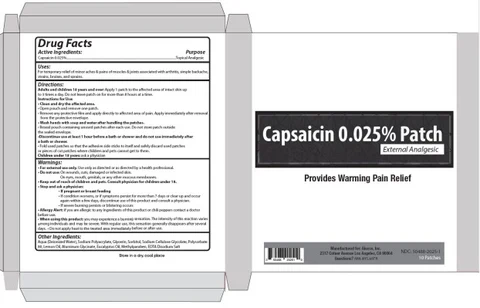Capsaicin 포장