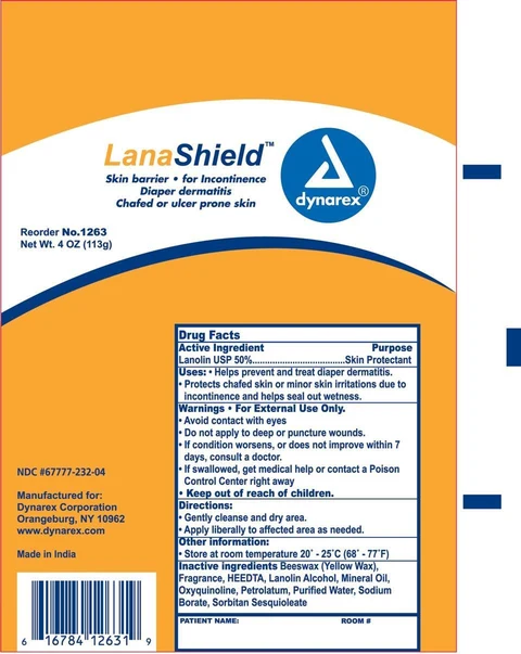 Lanolin packaging