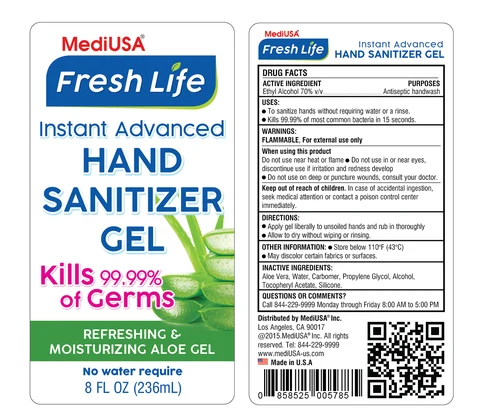 Hand sanitizer packaging