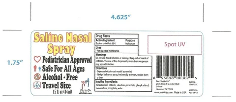 Saline Nasal 포장