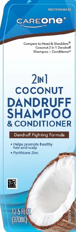 2 in 1 Dandruff 포장