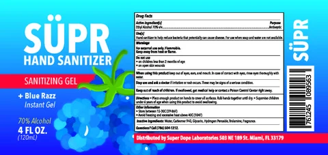 Hand Sanitizer packaging