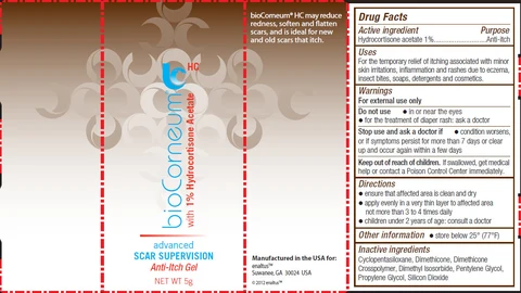 bioCorneum HC Advanced Scar Supervision Anti-Itch 포장