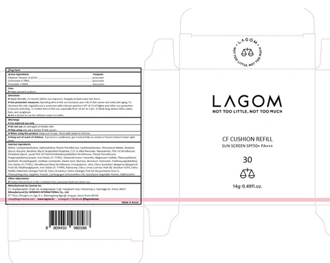 Lagom CF Cushion 30 packaging
