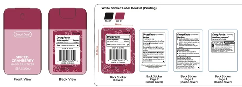 Smart Care Hand Sanitizer Spicy Cranberry 포장