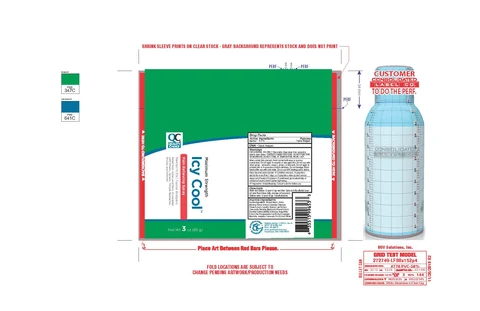 C.D.M.A Icy Cool packaging
