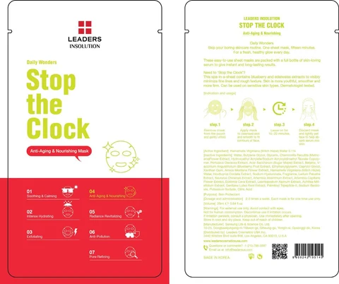 Stop the Clock packaging