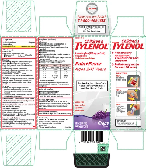 Childrens TYLENOL 포장