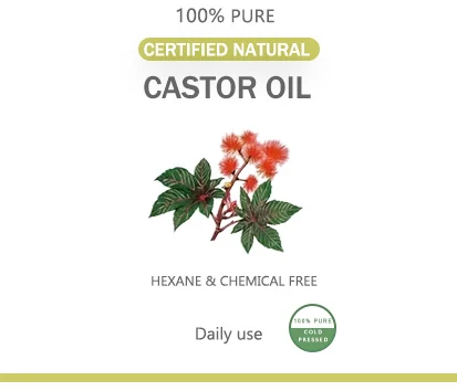 Certified Natural Castor Oil 포장