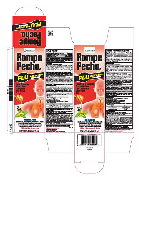 Rompe PechoSF FLU packaging