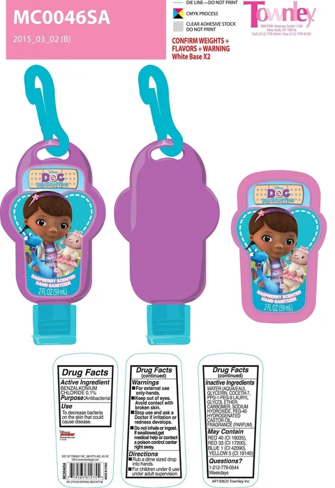 Berry Scented Hand SanitizerGirl 포장