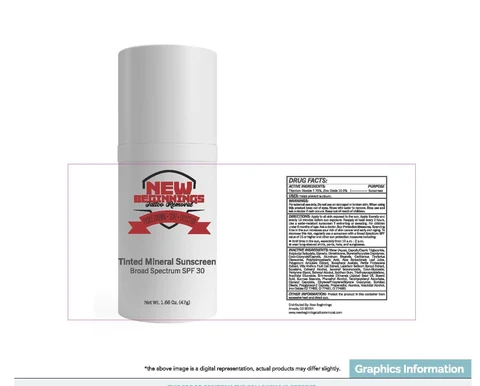 Tinted Mineral Sunscreen Broad Spectrum SPF 30 packaging