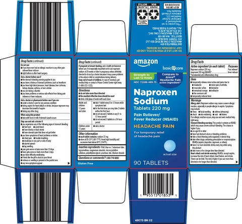 Basic Care Naproxen Sodium 포장