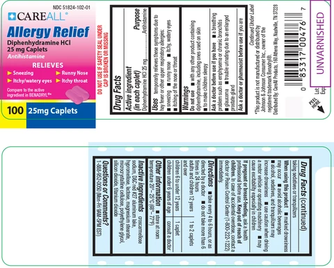 CAREALL Allergy Relief packaging