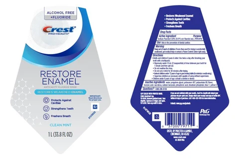 Crest Pro-HealthRestore Enamel 포장