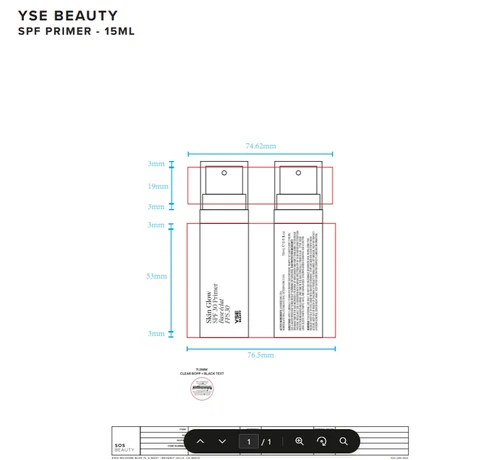 YSE Beauty Instant Glow Trio packaging