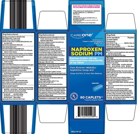 careone naproxen sodium pm 포장