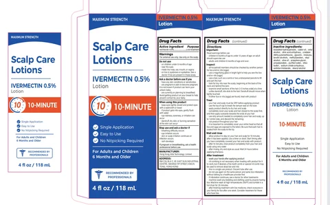 Scalp Care Lotions 포장