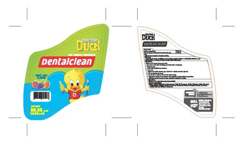 Dentalclean Doctor Duck Kids Flouride Mouthwash 포장