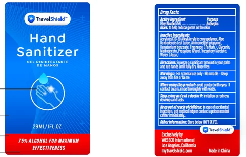 Hand Sanitizer packaging