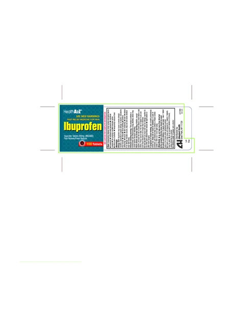 Ibuprofen 200mg 포장