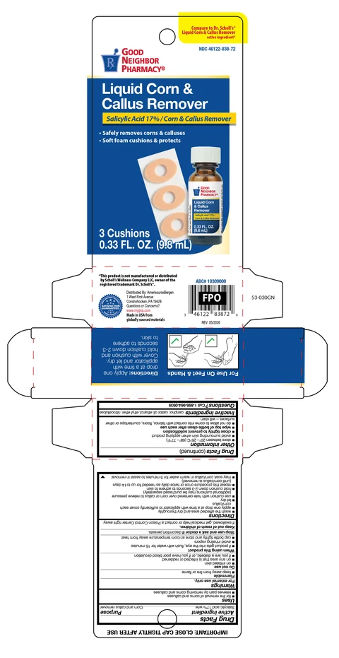 Liquid Corn and Callus packaging