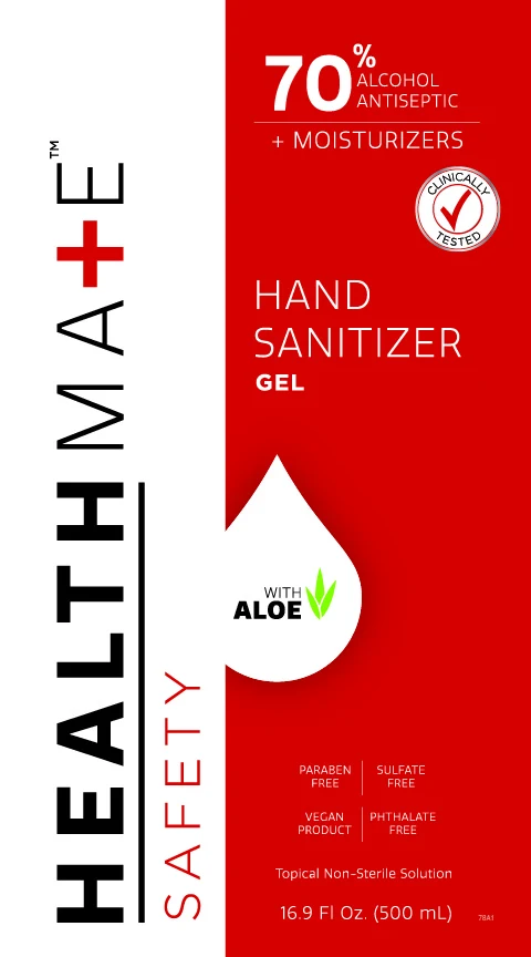 Healthmate Hand Sanitizer packaging