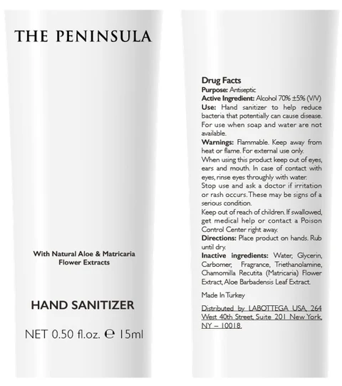 THE PENINSULA HAND SANITIZER 포장