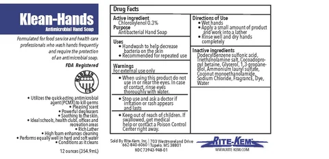 Klean Hands 8oz