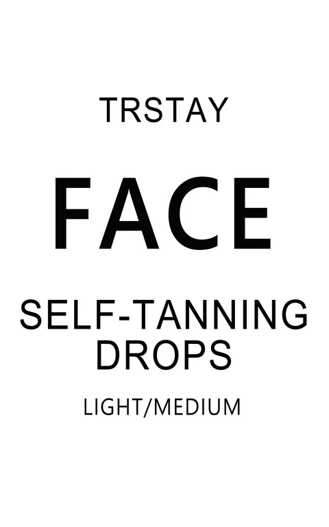 Trstay Face Self-Tanning Drops 포장