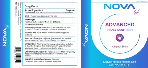 Hydra Pearl Hand Sanitizer / NovaGel Hand Sanitizer / Ivogel Hand Sanitizer / Hydra Pearl Liquid 포장