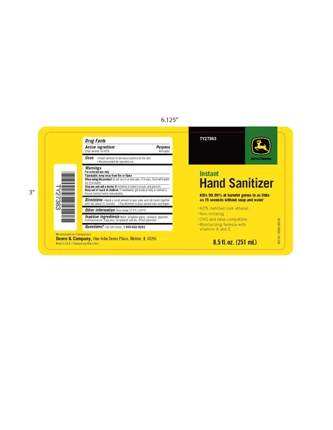John Deere Instant Hand Sanitizer 포장