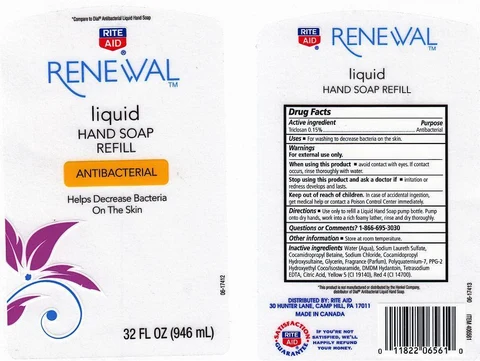 RITE AID RENEWALANTIBACTERIAL 포장