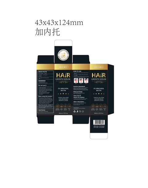 VIOFAIRY 5% Minoxidil Hair Growth serum 포장