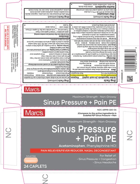 Sinus Pressure plus Pain PE 포장