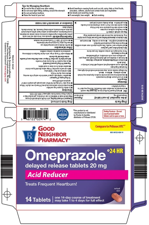 good neighbor pharmacy omeprazole packaging