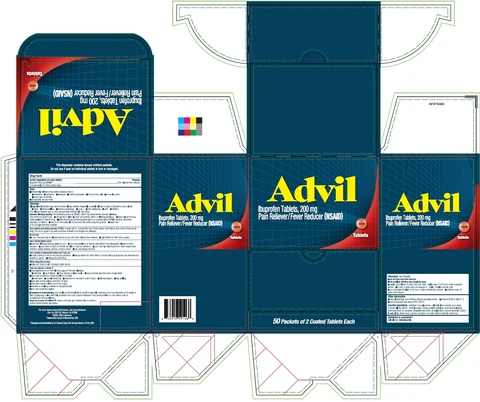 Ibuprofen 200 mg 포장