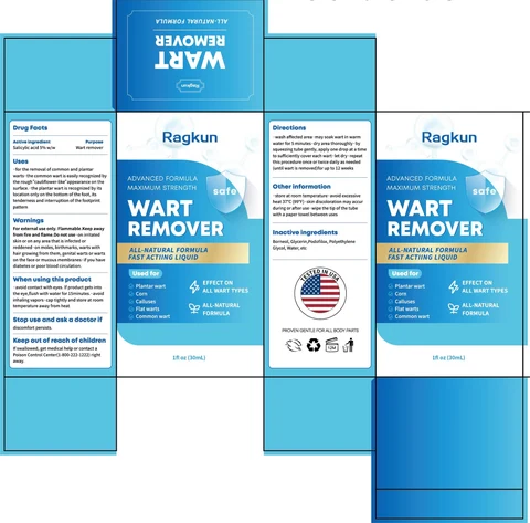 Ragkun WART REMOVER 포장