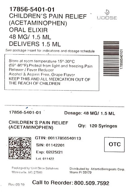 ACETAMINOPHEN 포장