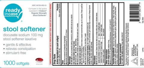 Stool Softener Laxative packaging