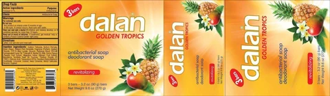 dalan GOLDEN TROPICS antibacterial deodorant 포장