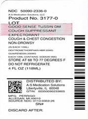 good sense tussin dm packaging