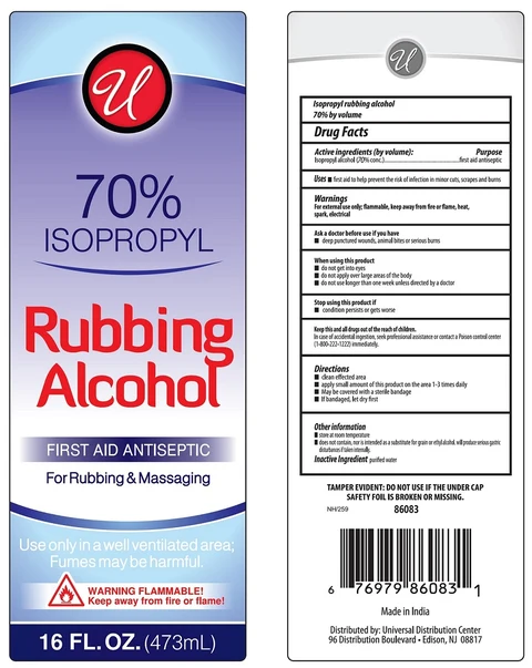 Isopropyl Rubbing Alcohol 70% 포장