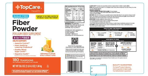 Topco Fiber Therapy Sugar Free packaging