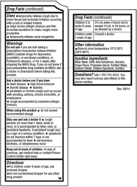 Trispec PSE Pediatric Drops Labeling 2