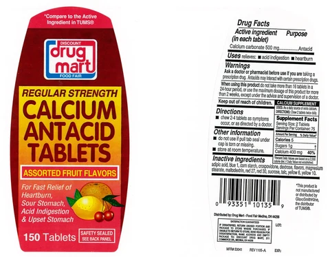 Regular Strength AntacidRegular strength Antacid 포장