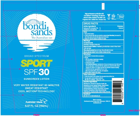 BONDI SANDS SPORT SPF 30 SUNSCREEN 포장