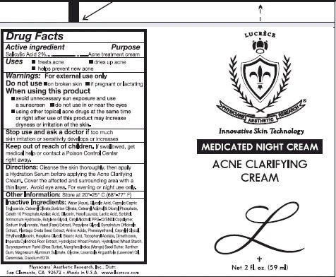Acne Clarifying Cream 포장