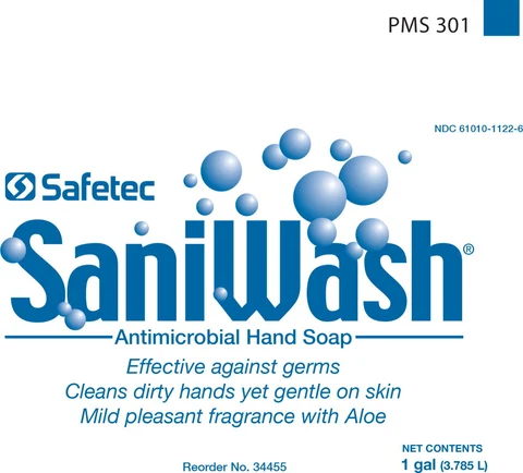 Saniwash Antimicrobial 포장
