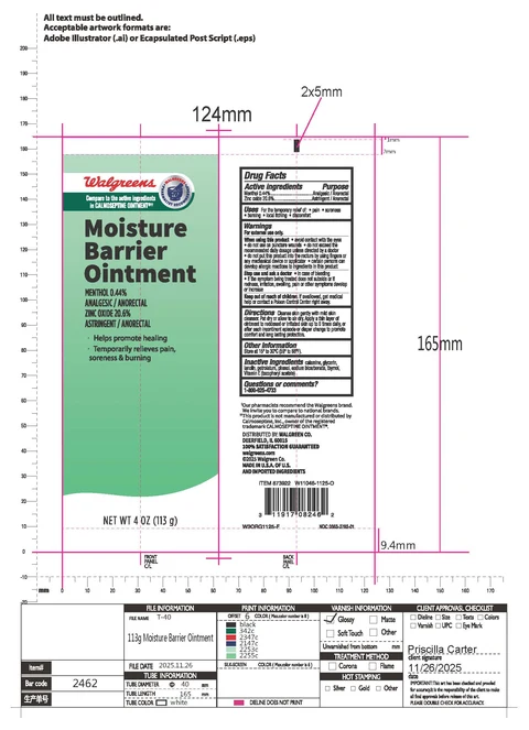 Walgreens Moisture Barrier packaging